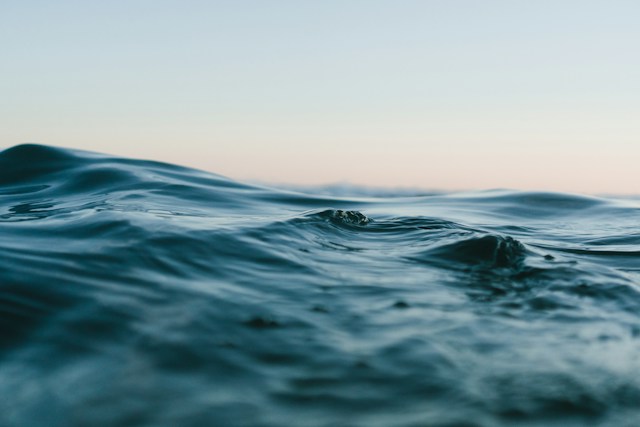 Soft light over the sea